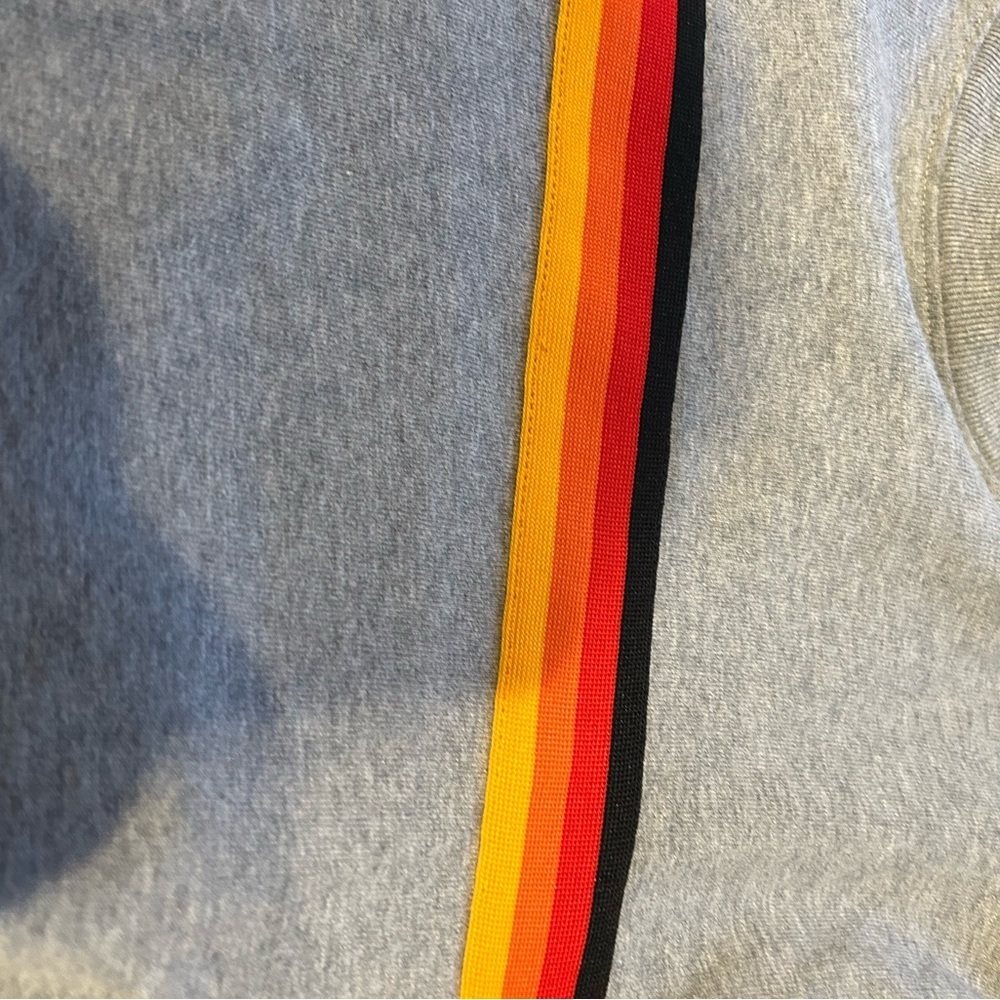 Ninth Hall crewneck with racing stripes. EUC. Streetwear. Skater. Large - Picture 7 of 12